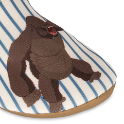 Konges Sløjd Aster Zwemschoenen/Turnpantoffel/Waterschoen - Antislip - Stripe Bluie - Maat 32-33