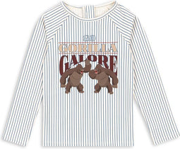 Konges Sløjd Aster zwemshirt kind - Stripe Bluie - Maat 5-6 jaar