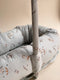 Konges Sløjd Babynest met boog voor speeltjes - Miso Raindrops