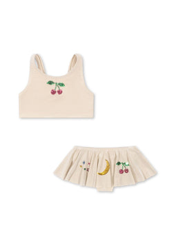 Konges Sløjd Beatrice bikini kind - Off White 12M