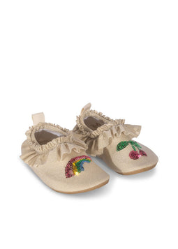 Konges Sløjd Beatrice Zwemschoenen/Turnpantoffel/Waterschoen - Antislip - Off White 32/33
