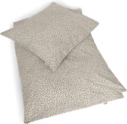 Konges Sløjd bedset / Dekbedovertrek met kussensloop junior 100x140cm - Milk tank
