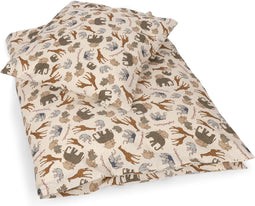 Konges Sløjd bedset / Dekbedovertrek met kussensloop junior 100x140cm - Elephantastic