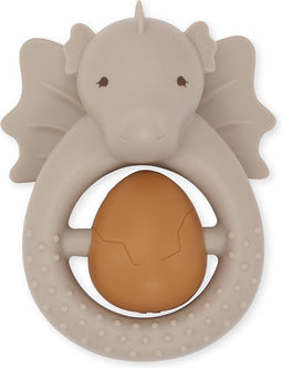 Konges Slojd Bijtspeeltje Teether - Dragon Warm Grey