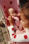 Konges Sløjd Bonnie Doll Gift Set/Pop met Poppenmand - Ladybug Glitter