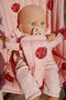 Konges Sløjd Bonnie Doll Gift Set/Pop met Poppenmand - Ladybug Glitter