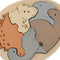 Konges Sløjd Dinosaurus houten puzzel ei - +12 maand