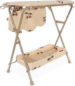 Konges Sløjd Doll Changing Table - Verzorgingstafel voor pop - Ma Grande Cerise Pink Glitter