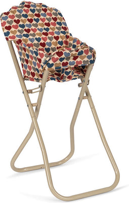 Konges Sløjd Doll High Chair - Hoge stoel voor pop - Coeur Bisous