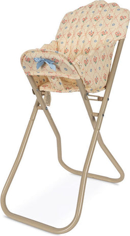 Konges Sløjd Doll High Chair - Hoge stoel voor pop - Fleur Decor