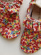 Konges Sløjd - Donna - Swim Frill Shoes - Zwemschoenen / Turnpantoffel - Zwemslof - Waterschoen - Anti-slip - Maat 20/21