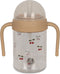 Konges slojd Drinkbeker baby met rietje - Handvat - 330 ml - Cherry