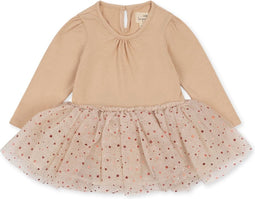 Konges Sløjd - Fairy Ballerina jurk - Etoile pink sparkle - Jurken12M