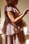 Konges Sløjd - Fairy Ballerina jurk - Etoile pink sparkle - Jurken12M