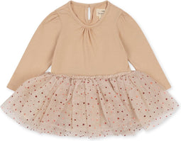 Konges Slöjd Fairy Ballerina jurk - Etoile pink sparkle - Maat 0-1 mnd