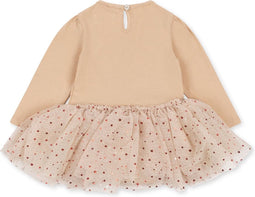 Konges Slöjd Fairy Ballerina jurk - Feestjurk meisje - Etoile pink sparkle - Maat 3 mnd