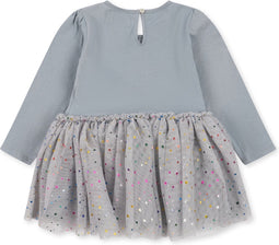 Konges Sløjd Fee ballerina jurk kind - Nuit Etoile - Maat 6 mnd