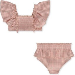 Konges Sløjd Fresia bikini kind - Mellow Rose - Maat 7-8 jaar