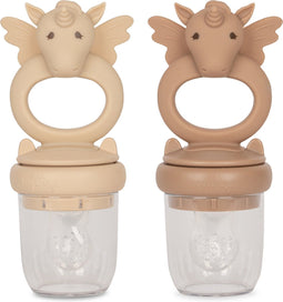 Konges Sløjd Fruit Feeder Pacifier Unicorn | Shell - Blush