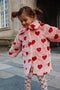 Konges Sløjd Fuzzie Coat/Jas met ronde kraag - Coeur Mellow - Maat 2 jaar