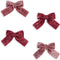 Konges Sløjd Glitter Bow Haarclips - Set van 4 stuks - Pink Mix