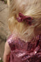 Konges Sløjd Glitter Bow Haarclips - Set van 4 stuks - Pink Mix