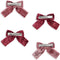 Konges Sløjd Glitter Bow Haarclips - Set van 4 stuks - Pink Mix