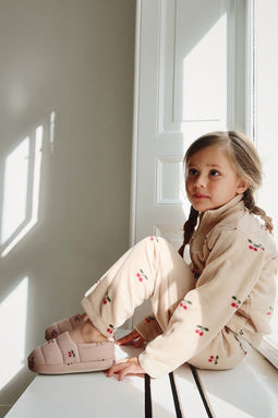 Konges Sløjd Globe Footies / Pantoffels - Cherry Blush - Maat 28