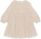 Konges Slöjd Glow jurk - Etoile pink sparkle - Tule - Maat 2 jaar