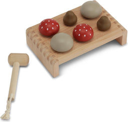 Konges Slöjd Hamer bord paddenstoelen - Hout speelgoed