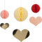 Konges Sløjd Happy Birthday kit - Borden, bekers, ballon, slinger, servetten, taarttopper, pompon - Swan
