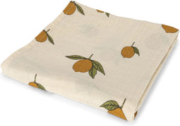 Konges Sløjd Hydrofiele doek/Tetra doek 115x115cm - Mon Grand Citron