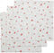 Konges Sløjd - Hydrofiele Doek / Tetra doek - Bonderose big (Set van 3)