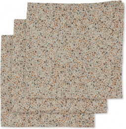 Konges Sløjd - Hydrofiele Doek / Tetra doek - Flower field (Set van 3)