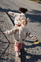 Konges Sløjd Jody Teddy Jacket/Jas met fleece - Cherry - Maat 4 jaar