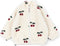 Konges Sløjd Jody Teddy Jacket/Jas met fleece - Cherry - Maat 7-8 jaar