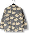 Konges Sløjd Jody Teddy Jacket/Jas met fleece - Swan - Maat 3 jaar