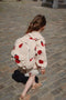 Konges Sløjd Jody Teddy Rugzak/Boekentas - 34x10x26cm - Ladybug Sand