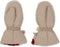 Konges Sløjd Jody Teddy wanten - Ladybug sand - Want - Kinderwanten - Maat 5-8 jaar