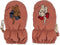 Konges Sløjd Juno babywanten - Canyon rose - Want - Babywanten zonder duim - Maat 12-18 maanden