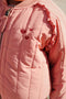 Konges Sløjd Juno Frill Thermojas/Bomber Jas - Canyon Rose - Maat 2 jaar