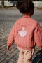 Konges Sløjd Juno Frill Thermojas/Bomber Jas - Canyon Rose - Maat 5-6 jaar
