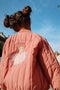 Konges Sløjd Juno Frill Thermojas/Bomber Jas - Canyon Rose - Maat 9-10 jaar