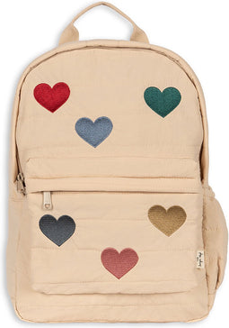 Konges Sløjd Juno Rugzak/Boekentas medium - B25xD10,5xH32cm - Frappé