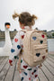 Konges Sløjd Juno Rugzak/Boekentas medium - B25xD10,5xH32cm - Frappé