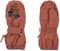 Konges Sløjd Juno wanten - Canyon rose - Want - Kinderwanten - Maat 6-9 maand