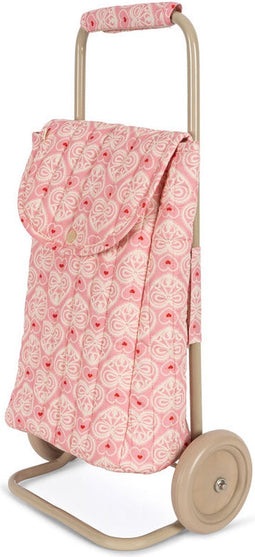 Konges Sløjd Kindertrolley/Kinderkoffer - 59x17x29cm - Lacy Pink