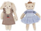 Konges Slöjd Knuffel Kitty Friends - Set van 2