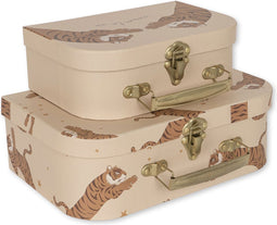 Konges Sløjd koffertjes - Set van 2 - Tiger Sand