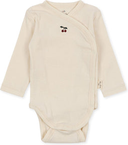Konges Sløjd Kraampakket 0-3 mnd - Muts, body, knuffeldoek - Cherry